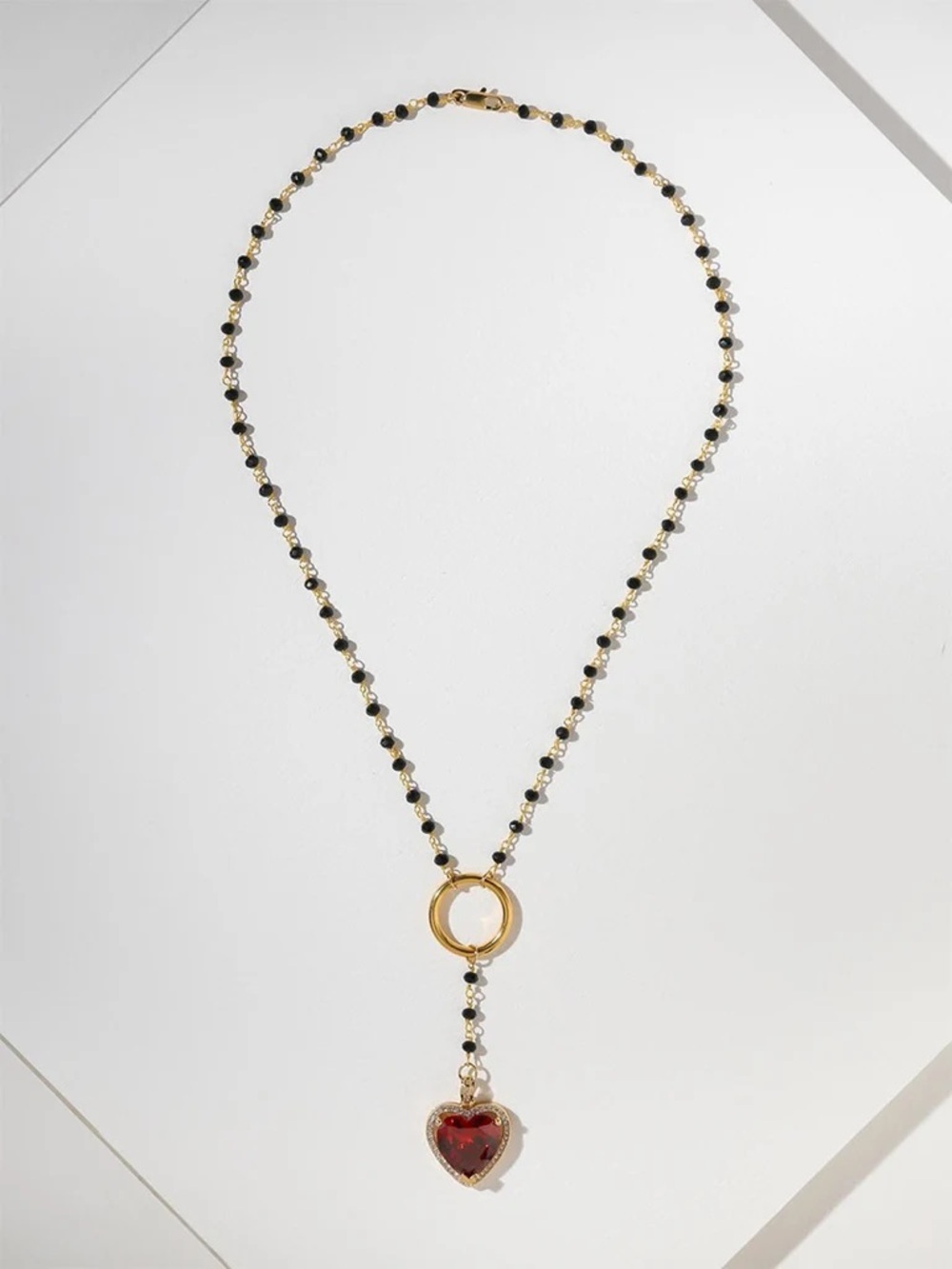 Vanessa Mooney Cherry Heart Rosary